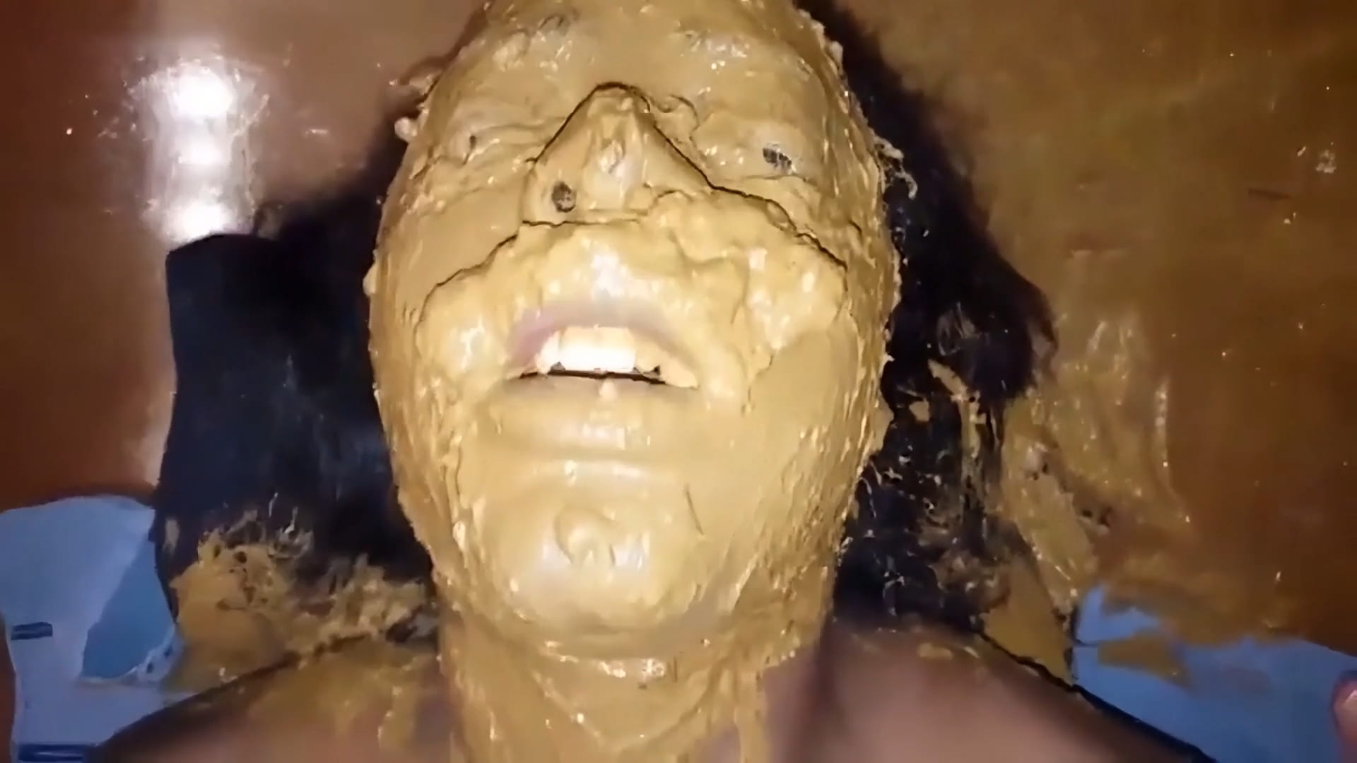 Ebony Human Toilet Fresh Waste Coating