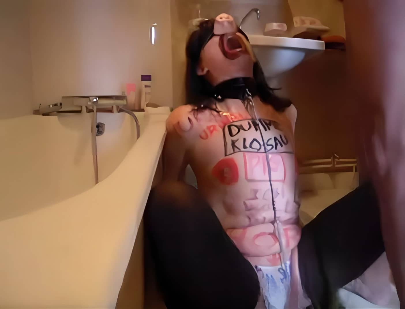 Extreme Humiliation Whore Wife Golden Shower