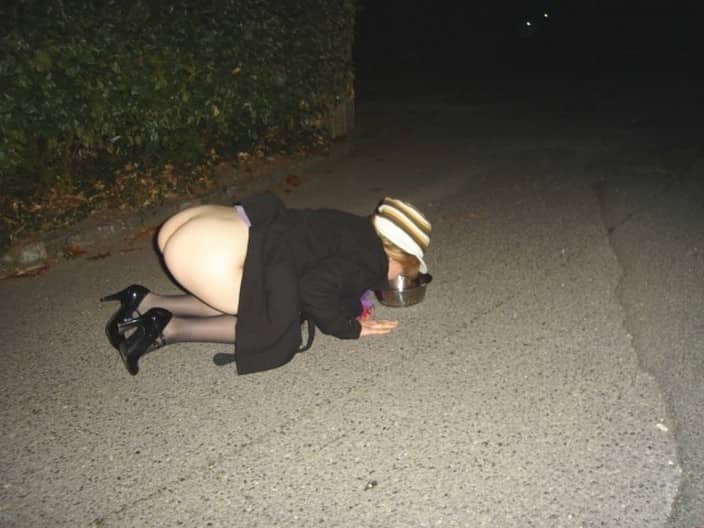 Hot Slave Wife Being Degraded & Trained Hard
