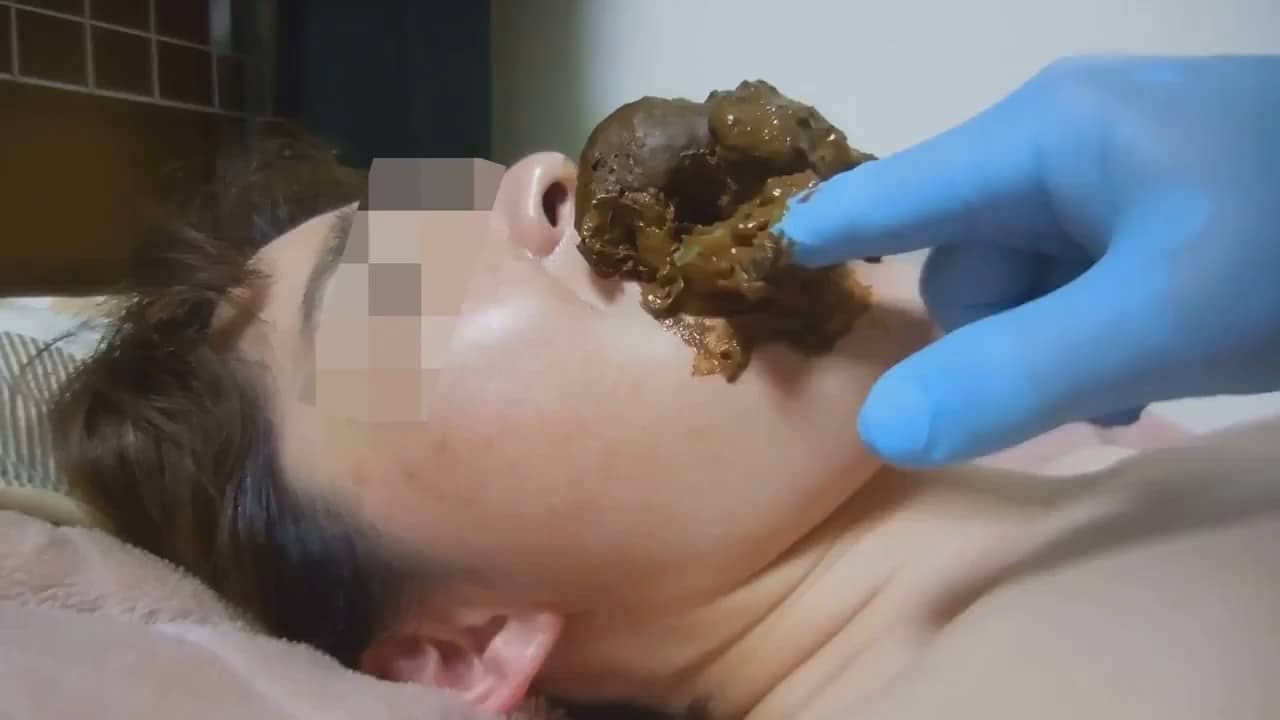 Extreme Asian Human Toilet Slave Waste Smearing Training Compilation